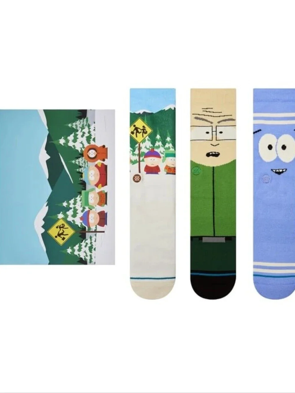 Stance x South Park 3-Pair Collector Gift Box Socks NWT Size M Rare